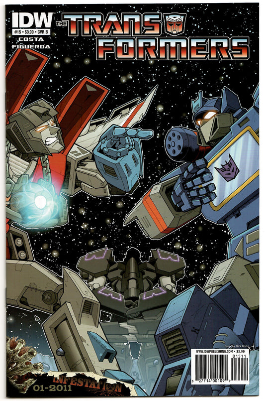 Transformers 15 B IDW 2011 Nick Roche Variant