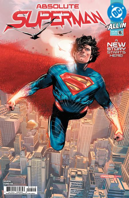 Absolute Superman #15 2nd Print A Rafa Sandoval Variant (04/08/2026) Dc - Golden Apple Comics