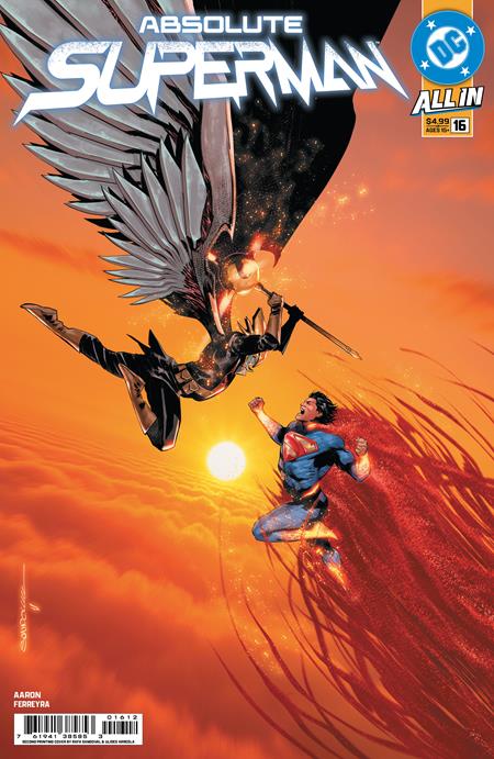 Absolute Superman #16 2nd Print A Rafa Sandoval Variant  (04/08/2026) Dc - Golden Apple Comics