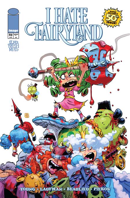 I Hate Fairyland #50 A1 Cover Set Of 14 1:10 1:25 1:50 1:50 1:100 1:250 (04/29/2026) Image - Golden Apple Comics