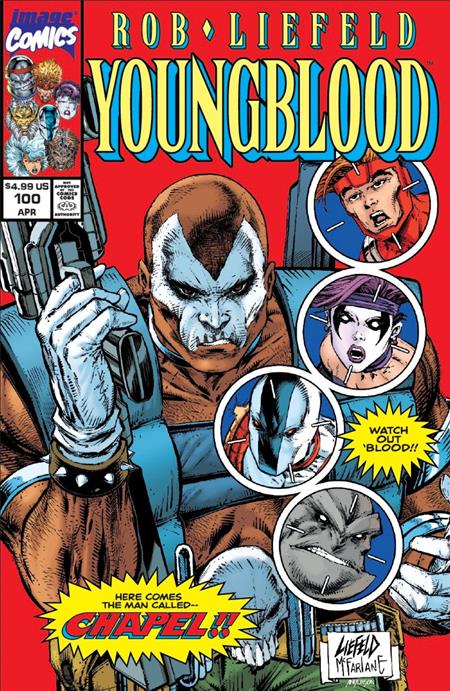 Youngblood #100 G Rob Liefeld & Todd Mcfarlane Variant (06/10/2026) Image - Golden Apple Comics