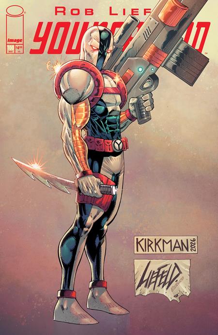 Youngblood #100 K Rob Liefeld & Robert Kirkman Variant (06/10/2026) Image - Golden Apple Comics