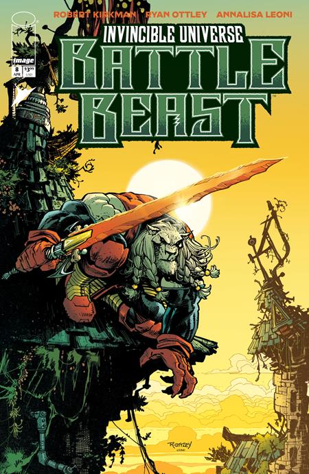 Invincible Universe Battle Beast #8 A1 Cover Set Of 6 1:10 1:25 1:50 1:100 (04/15/2026) Image - Golden Apple Comics