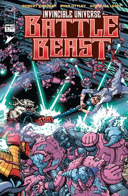 Invincible Universe Battle Beast #8 A1 Cover Set Of 6 1:10 1:25 1:50 1:100 (04/15/2026) Image - Golden Apple Comics
