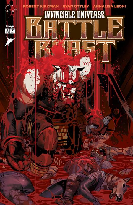 Invincible Universe Battle Beast #8 A1 Cover Set Of 6 1:10 1:25 1:50 1:100 (04/15/2026) Image - Golden Apple Comics
