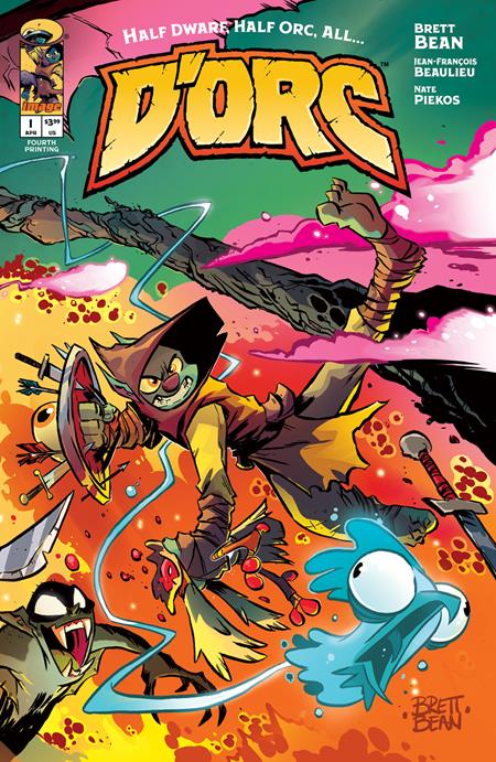 Dorc #1 4th Print A Brett Bean Variant (04/08/2026) Image - Golden Apple Comics