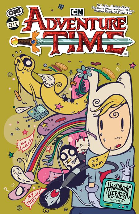 Adventure Time (2025) #12 A1 Cover Set Of 5 1:10 1:20 (04/22/2026) Oni - Golden Apple Comics
