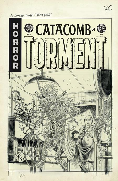 Ec Catacomb Of Torment #10 A1 Cover Set Of 5 1:10 1:20 1:50 (04/15/2026) Oni - Golden Apple Comics