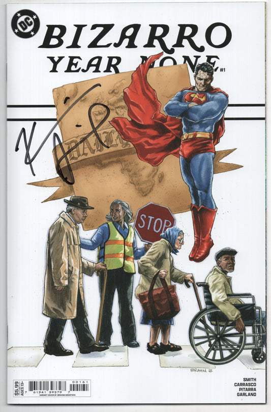 Bizarro Year None #1 (Of 4) F Ibrahim Moustafa Variant SIGNED Kevin Smith (04/01/2026) Dc - Golden Apple Comics