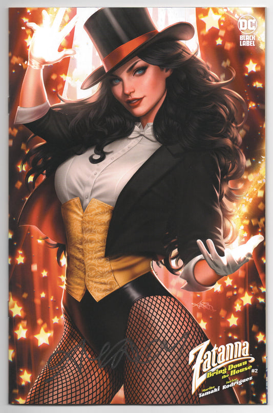 Zatanna Bring Down The House #2 (Of 5) C SIGNED Ariel Diaz Variant (07/24/2024) Dc