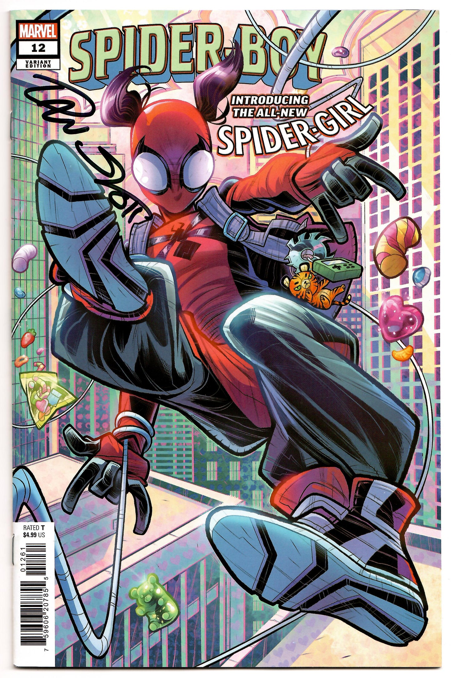 Spider-Boy #12 C Elizabeth Torque Variant (10/23/2024) Marvel SIGNED Dan Slott