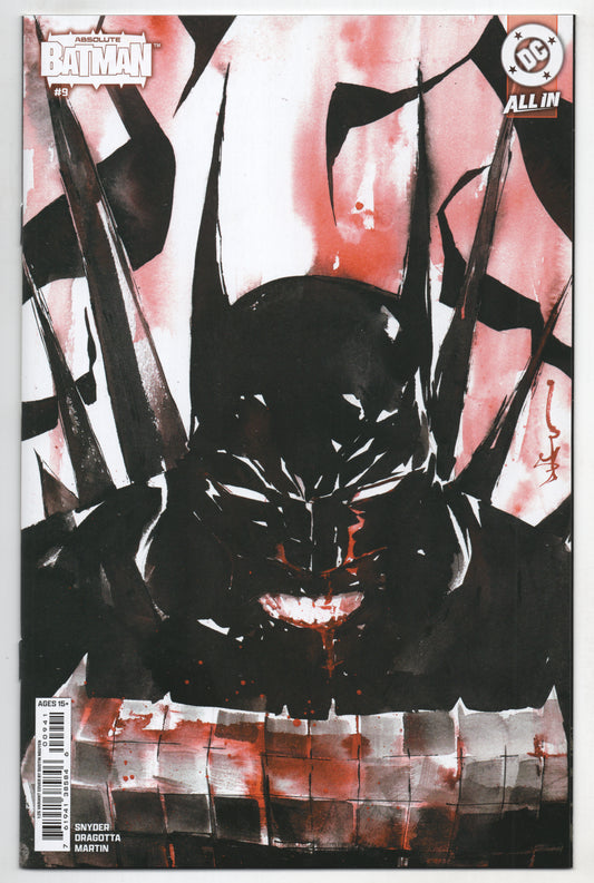 Absolute Batman #9 D DC 2025 NM+ 9.6 1:25 Dustin Nguyen Variant Bane - Golden Apple Comics