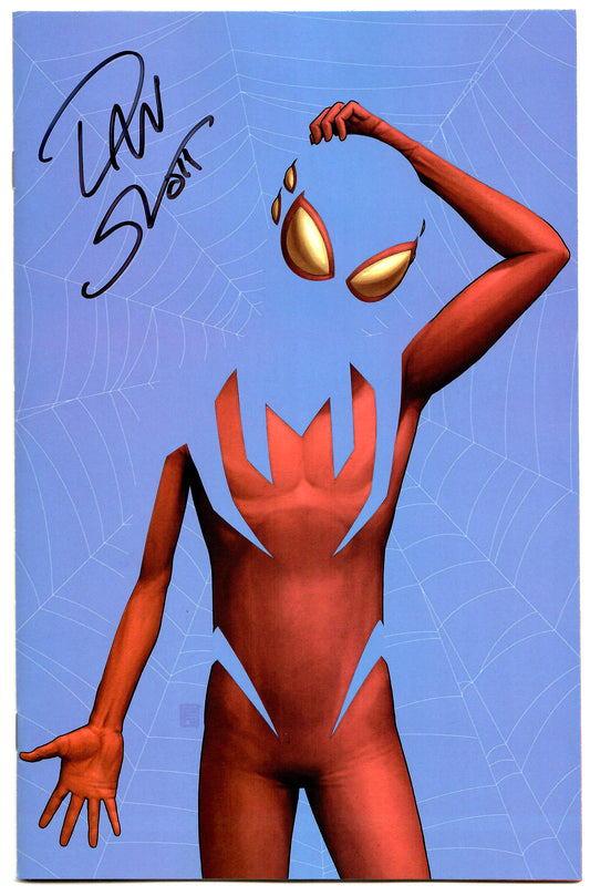 Spider-Boy #1 Marvel 2023 2nd Print John Tyler Christopher Negative Space Variant SIGNED Dan Slott