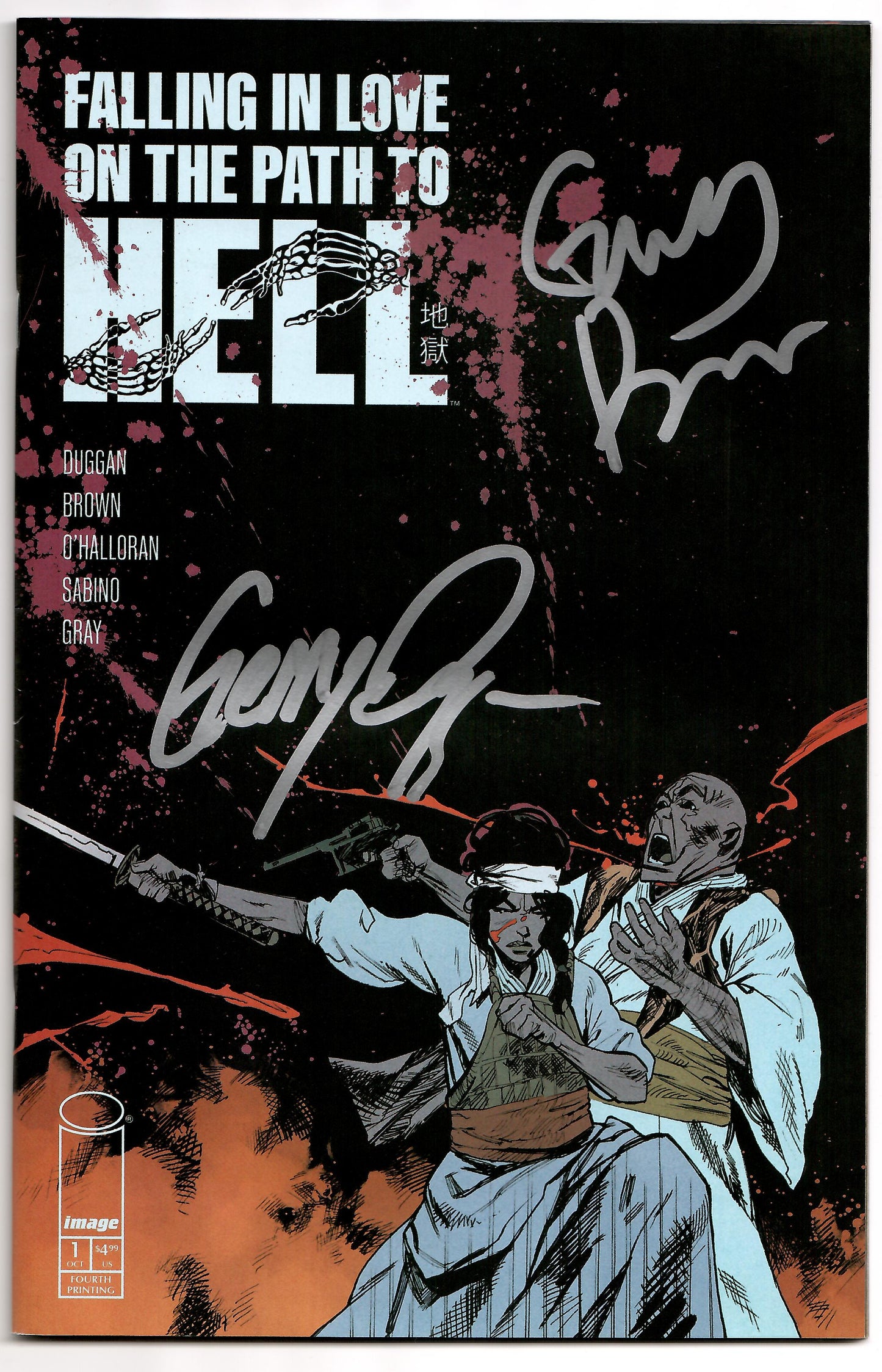 Falling In Love On The Path To Hell #1 4th Print SIGNED Garry Brown Gerry Duggan (10/02/2024) Image