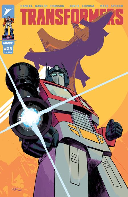 Transformers #8 E 1:50 Paul Azaceta Variant (05/08/2024) Image