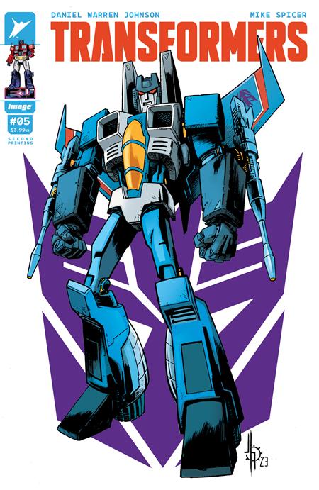 Transformers #5 2nd Print A Jason Howard Variant (05/15/2024) Image