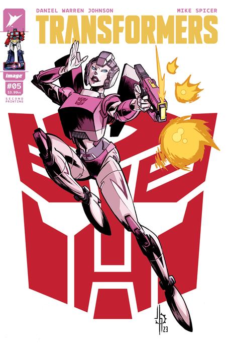 Transformers #5 2nd Print B Jason Howard Variant (05/15/2024) Image
