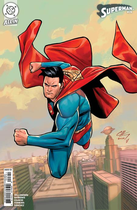 Superman #26 F 1:25 Clayton Henry Variant (05/28/2025) Dc