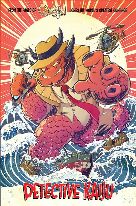 Detective Kaiju #1 (Of 4) D Jon Sommariva Variant (05/14/2025) Massive