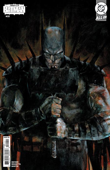 Absolute Batman #20 E 1:25 Martin Simmonds Variant (05/13/2026) Dc - Golden Apple Comics