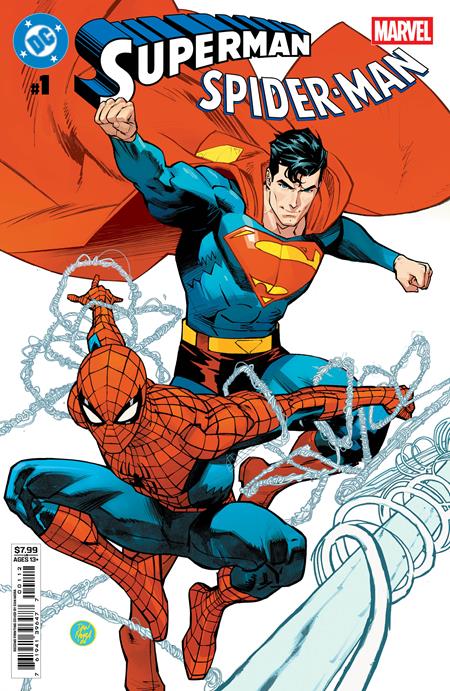Dc Marvel Superman Spider-Man #1 (One Shot) 2nd Print A Dan Mora (05/27/2026) Dc - Golden Apple Comics