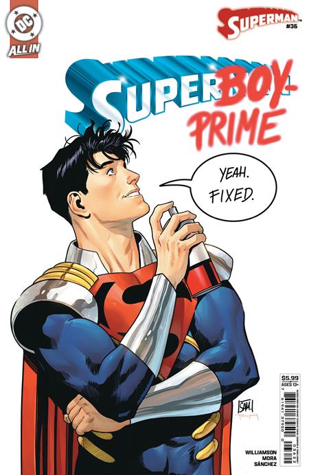 Superman #36 2nd Print B Daniel Sampere (06/03/2026) Dc - Golden Apple Comics