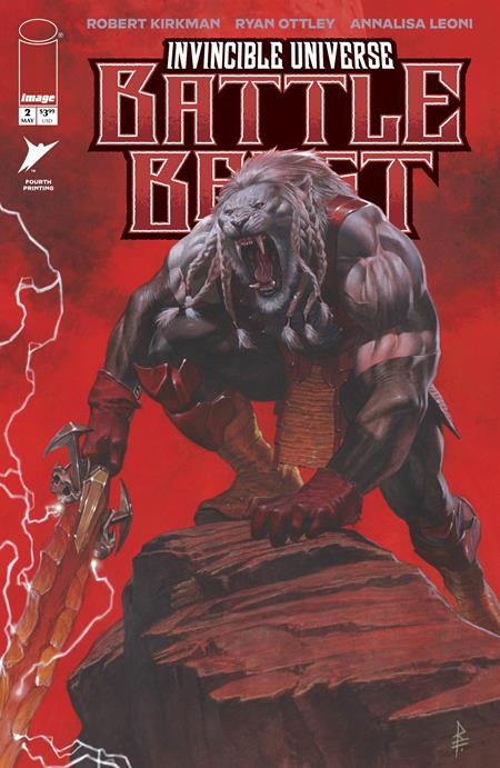 Invincible Universe Battle Beast #2 4th Print Riccardo Federici Variant (05/20/2026) Image - Golden Apple Comics