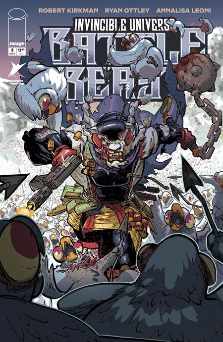 Invincible Universe Battle Beast #3 4th Print Riley Rossmo Variant (05/20/2026) Image - Golden Apple Comics