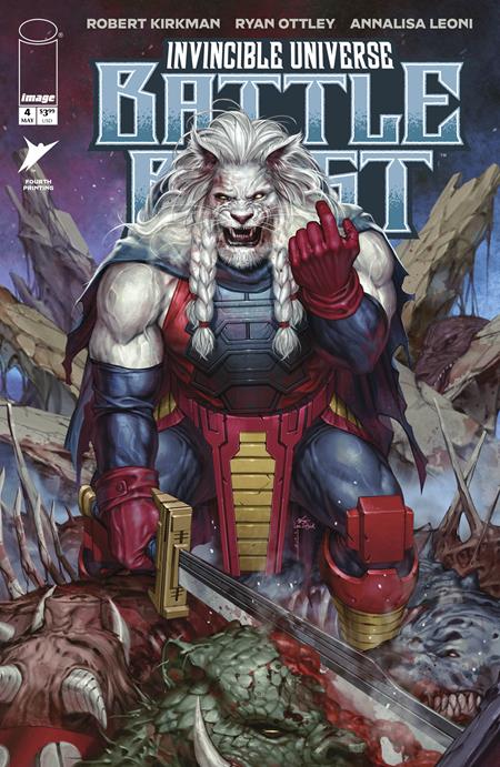 Invincible Universe Battle Beast #4 4th Print In-Hyuk Lee Variant (05/20/2026) Image - Golden Apple Comics