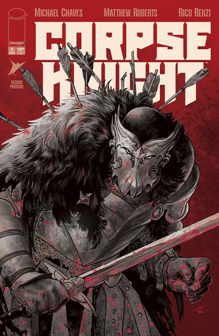 Corpse Knight #1 (Of 6) 2nd Print B Matthew Roberts (05/27/2026) Image - Golden Apple Comics