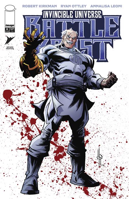 Invincible Universe Battle Beast #8 2nd Print Ryan Ottley (06/10/2026) Image - Golden Apple Comics