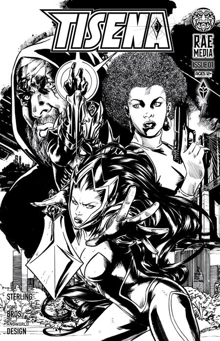 Tisena #1 (Of 6) E 1:15 Alitha Martinez Bw Variant (05/13/2026) Massive - Golden Apple Comics