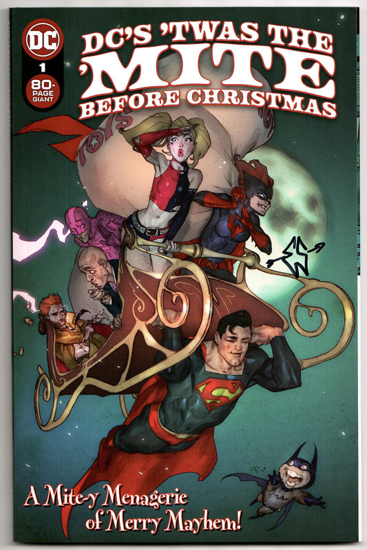Dcs Twas The Mite Before Christmas #1 (One Shot) A Ben Caldwell SIGNED Ethan Sacks (12/12/2023) Dc