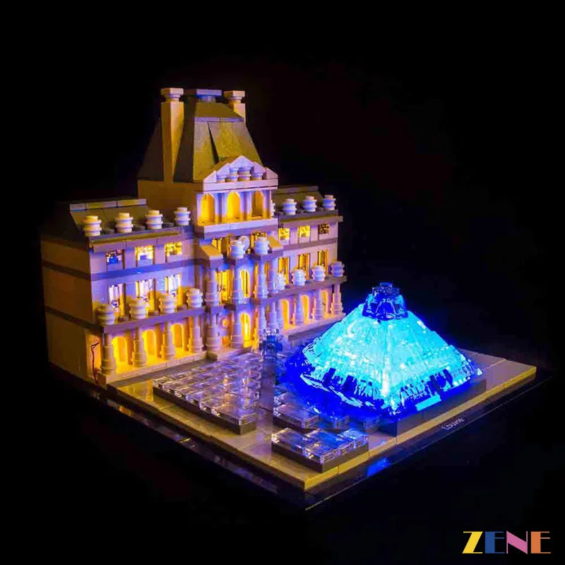 Light Kit for LEGO Louvre #21024