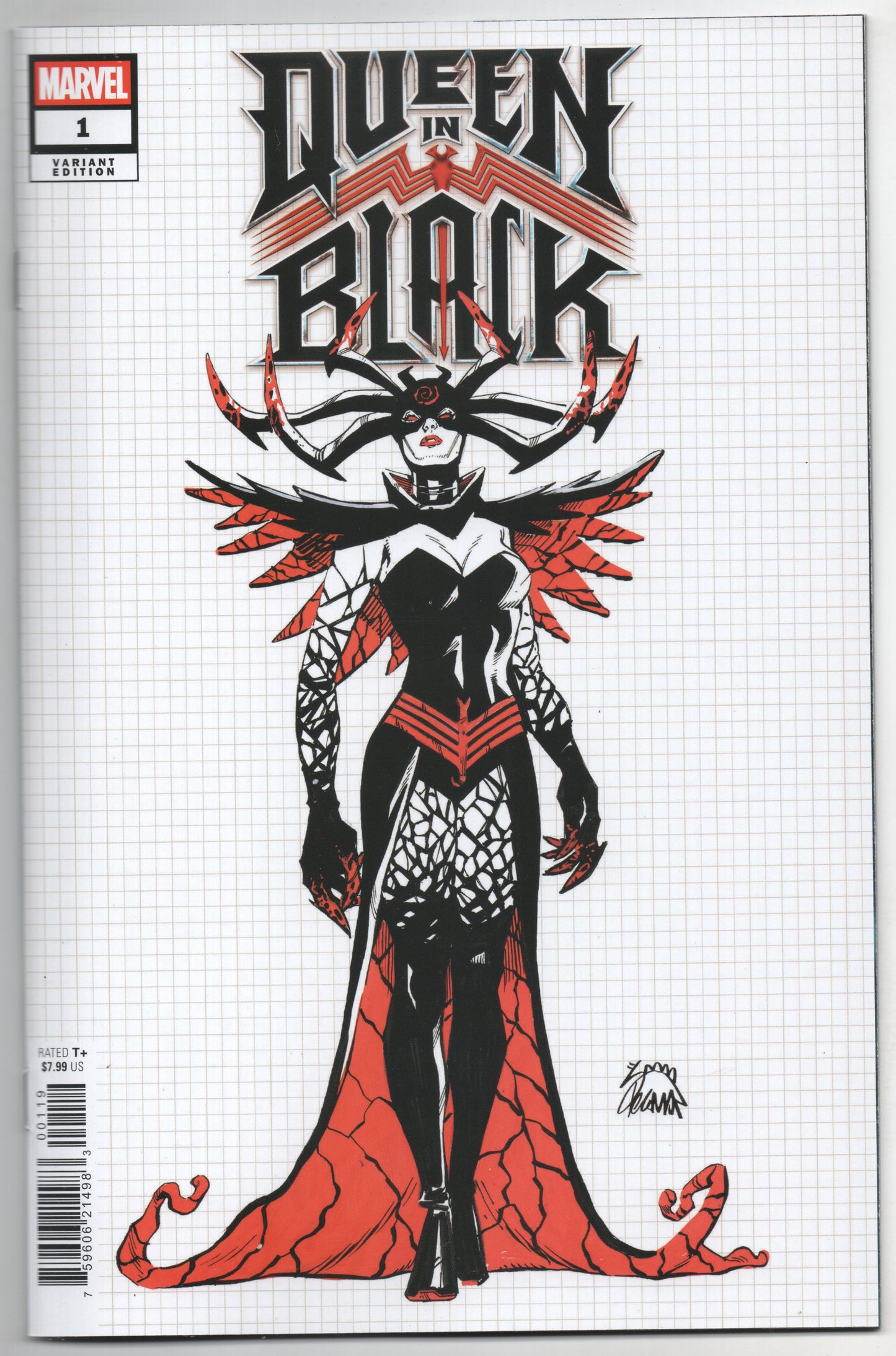 Queen In Black #1 S Ryan Stegman Design Blind Bag Variant (07/29/2026) Marvel