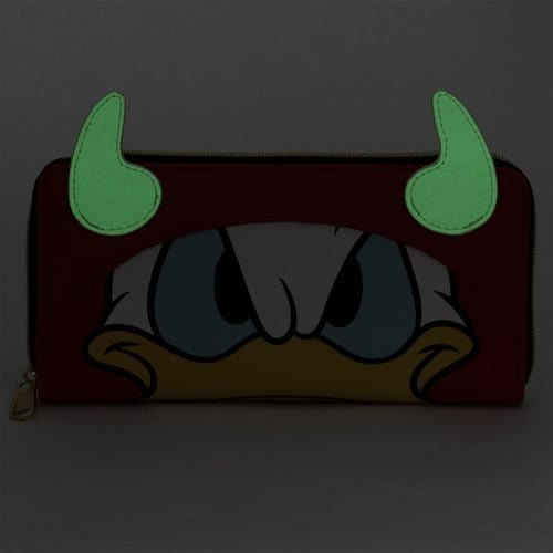 Loungefly Donald Duck Devil Cosplay Wallet - Entertainment Earth Exclusive