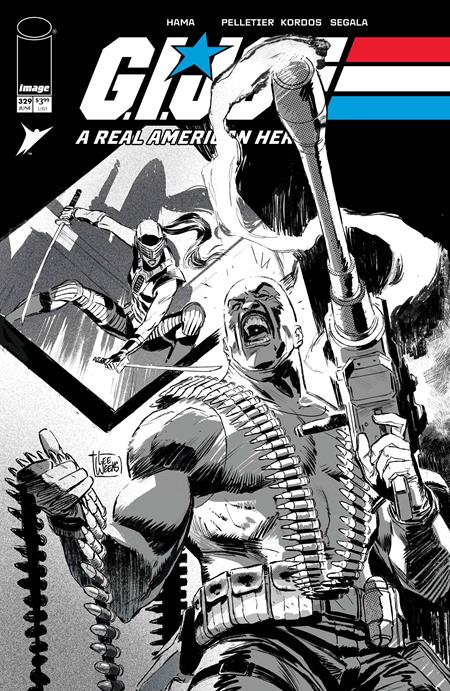 Gi Joe A Real American Hero #329 B Lee Weeks B&W Variant (06/10/2026) Image - Golden Apple Comics