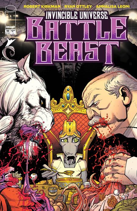 Invincible Universe Battle Beast #10 A1 Cover Set Of 6 1:10 1:25 1:50 1:100 (06/17/2026) Image - Golden Apple Comics