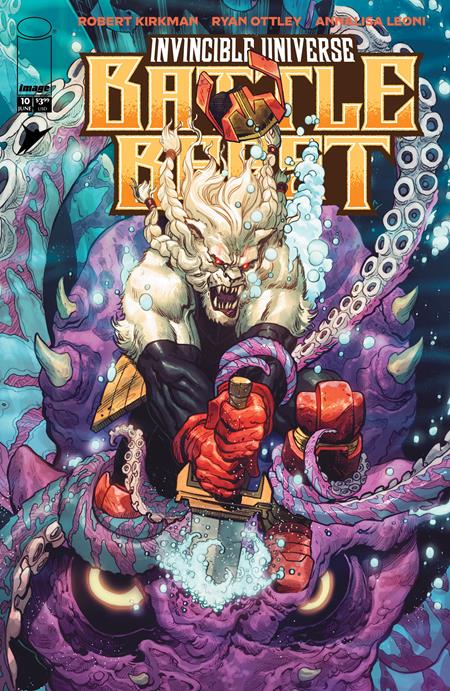 Invincible Universe Battle Beast #10 A1 Cover Set Of 6 1:10 1:25 1:50 1:100 (06/17/2026) Image - Golden Apple Comics