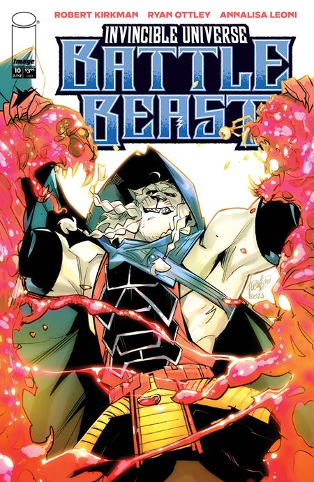 Invincible Universe Battle Beast #10 A1 Cover Set Of 6 1:10 1:25 1:50 1:100 (06/17/2026) Image - Golden Apple Comics