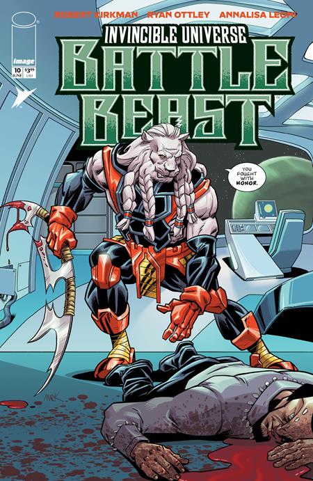 Invincible Universe Battle Beast #10 A1 Cover Set Of 6 1:10 1:25 1:50 1:100 (06/17/2026) Image - Golden Apple Comics