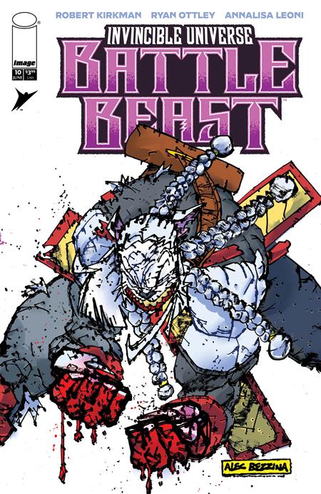Invincible Universe Battle Beast #10 A1 Cover Set Of 6 1:10 1:25 1:50 1:100 (06/17/2026) Image - Golden Apple Comics