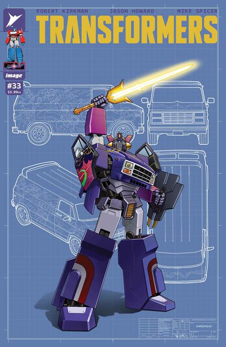 Transformers #33 E 1:50 Ej Su Variant (06/10/2026) Image - Golden Apple Comics