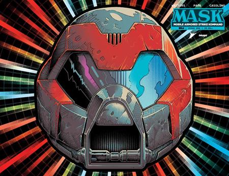 Mask #1 P Pye Parr Die Cut Foil Mask Variant (06/03/2026) Image - Golden Apple Comics