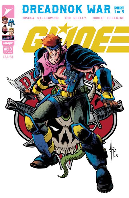Gi Joe #13 2nd Print B Jason Howard (06/03/2026) Image - Golden Apple Comics