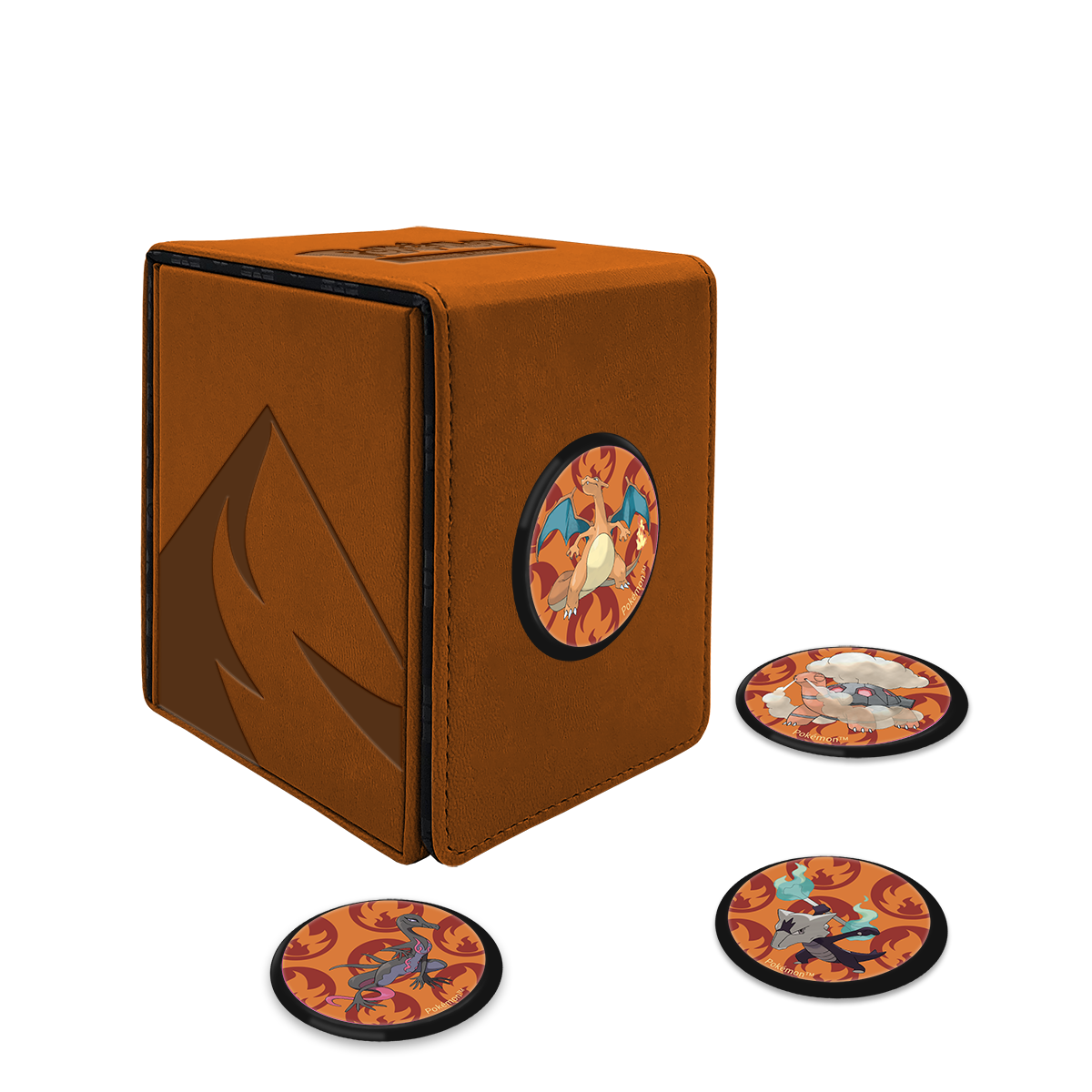 Ultra Pro Pokemon Gallery Series: Scorching Summit Alcove Click Deck Box - Golden Apple Comics