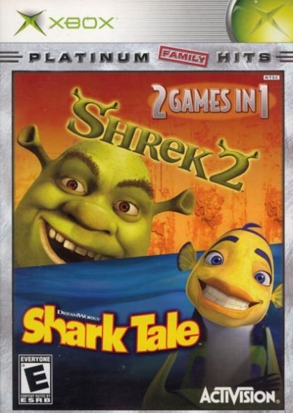 Shrek 2 and Shark Tale 2 in 1 (Xbox)