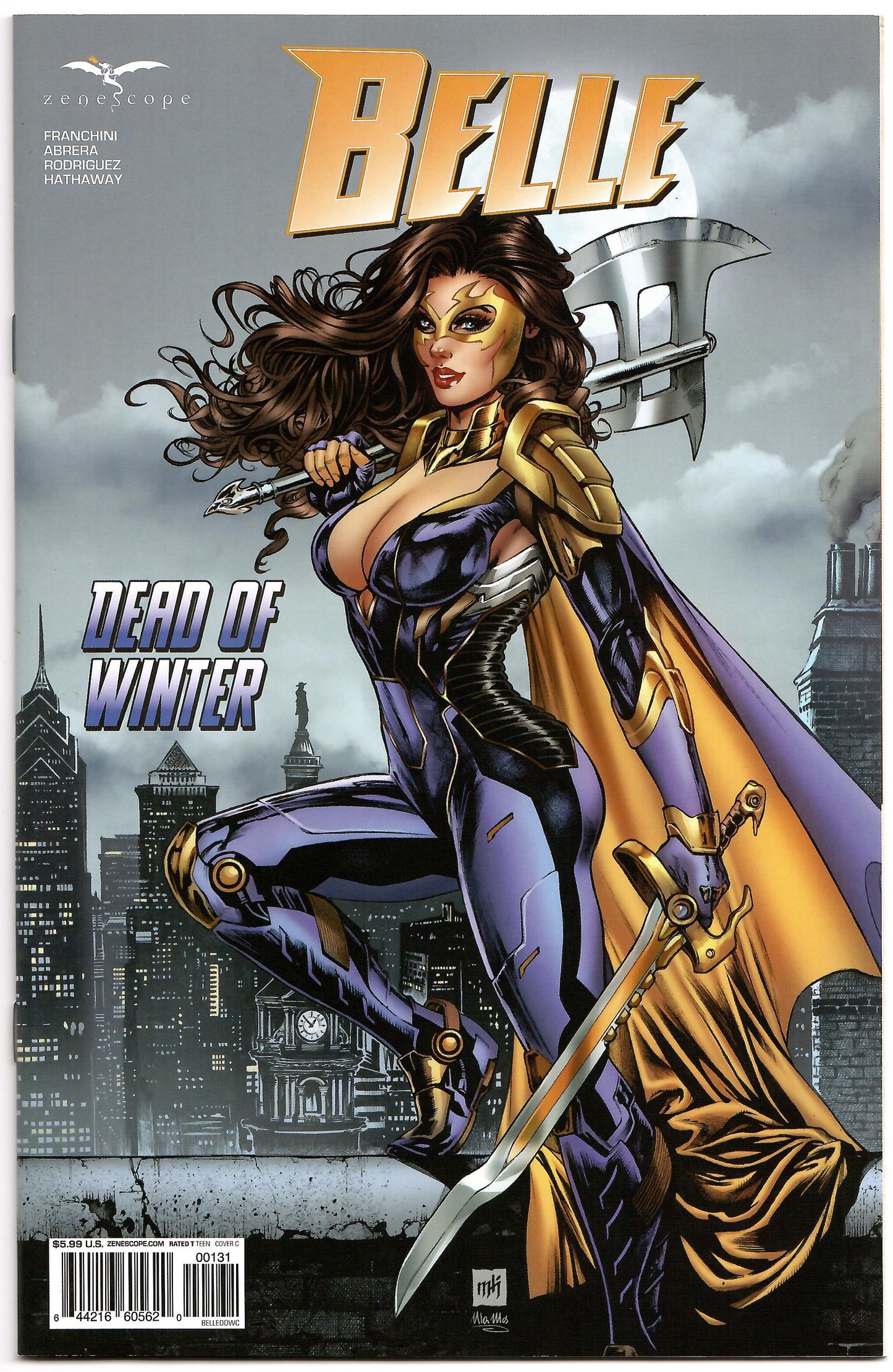 Belle Dead Of Winter One Shot C Mike Krome GGA Variant (01/20/2021) Zenescope