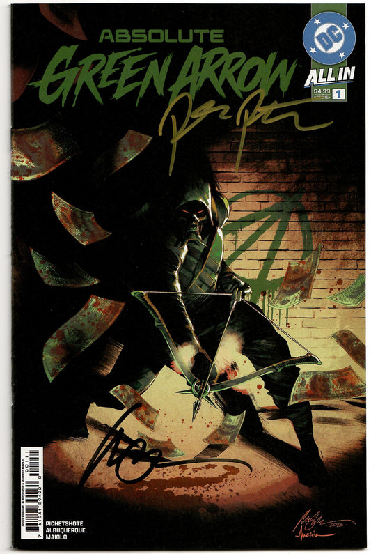 Absolute Green Arrow #1 (Of 6) A SIGNED 2x Rafael Albuquerque Pornsak Pichetshote (05/20/2026) Dc (Copy)