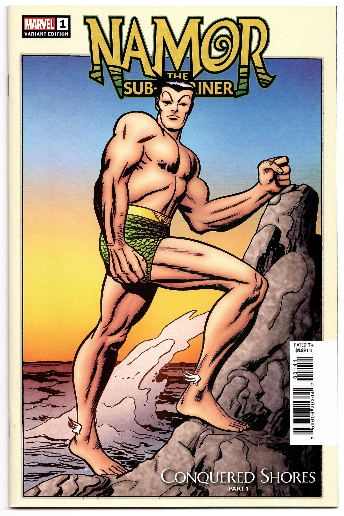Namor #1 (Of 5) 1:50 Jack Kirby Hidden Gem Variant (10/12/2022) Marvel